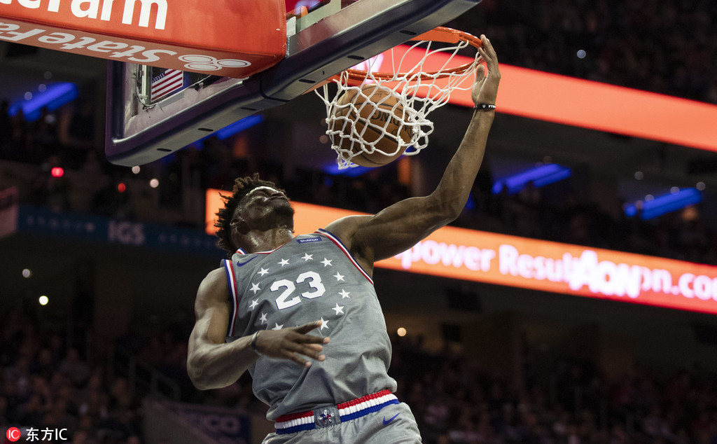 76人鏖战南韩男篮,萨姆·米切尔统治全场的简单介绍 76人鏖战南韩男篮,萨姆·米切尔统治全场的简单介绍